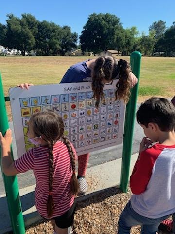 kids on playground