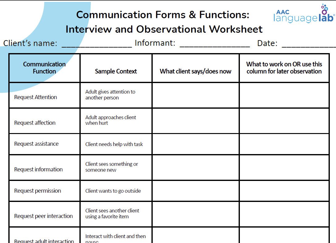 Forms screenshot