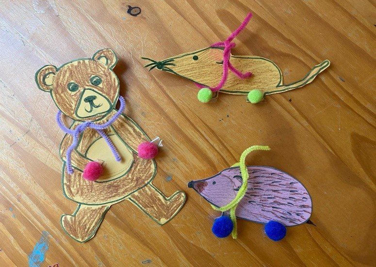 Paper animal craft