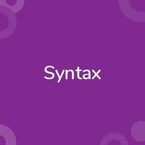 Syntax