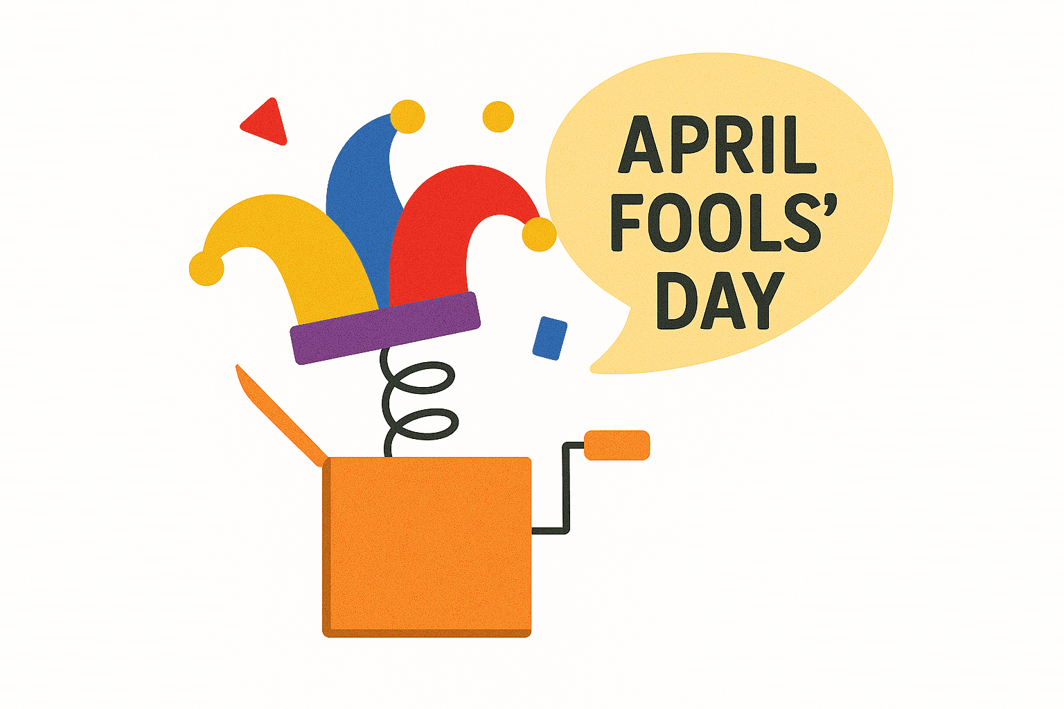 April Fools Day Jack in the Box